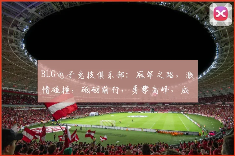 BLG电子竞技俱乐部：冠军之路，激情碰撞，砥砺前行，勇攀高峰，成就荣耀
